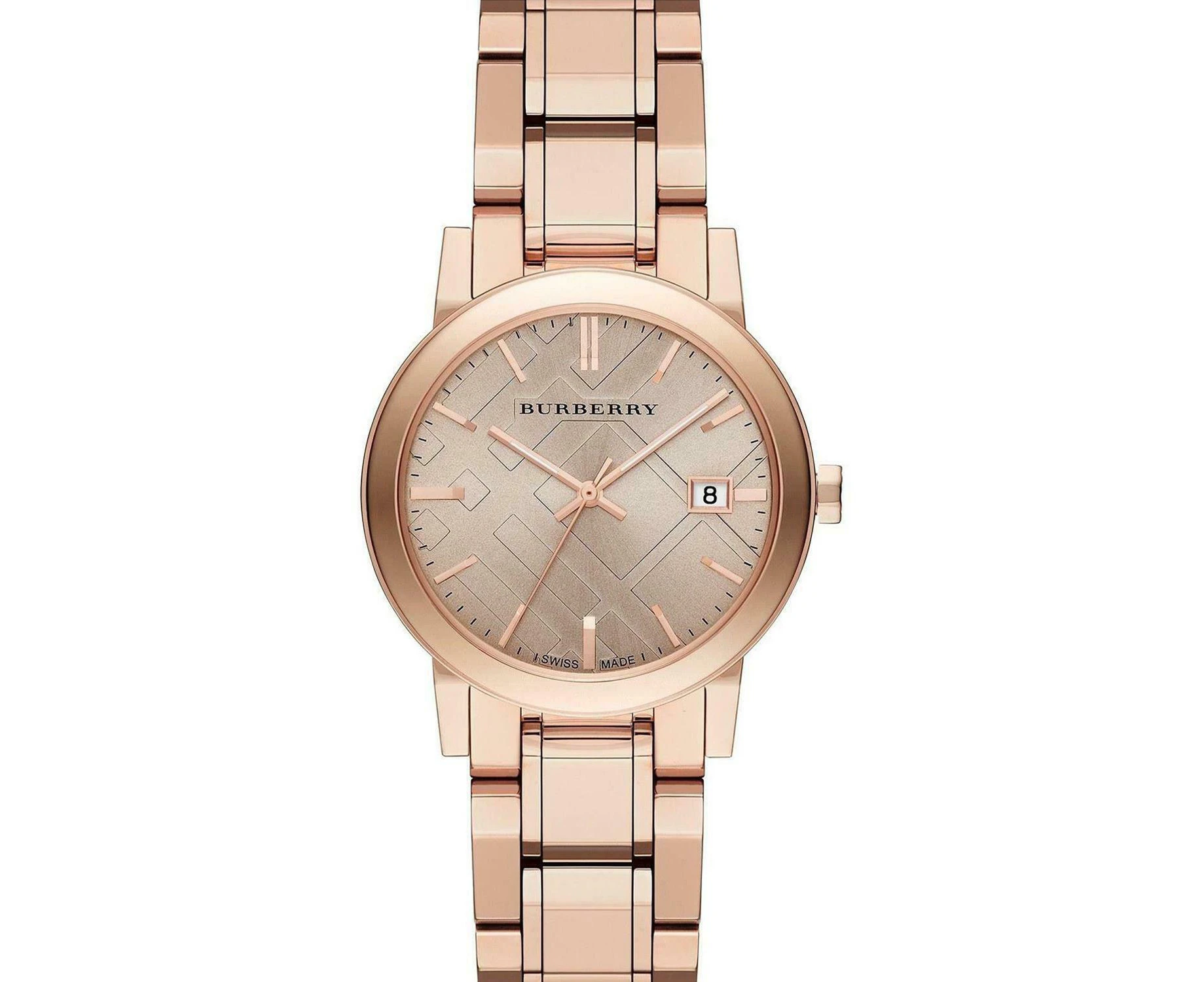 Burberry BU9033 The City Yellow Gold Unisex Watch