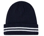 Lonsdale Knit Beanie - Navy
