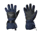 Kathmandu Men's Women's Waterproof Touch Screen Winter Ski Snow Sports Gloves  Unisex  Winter Gloves - Blue Dark Navy
