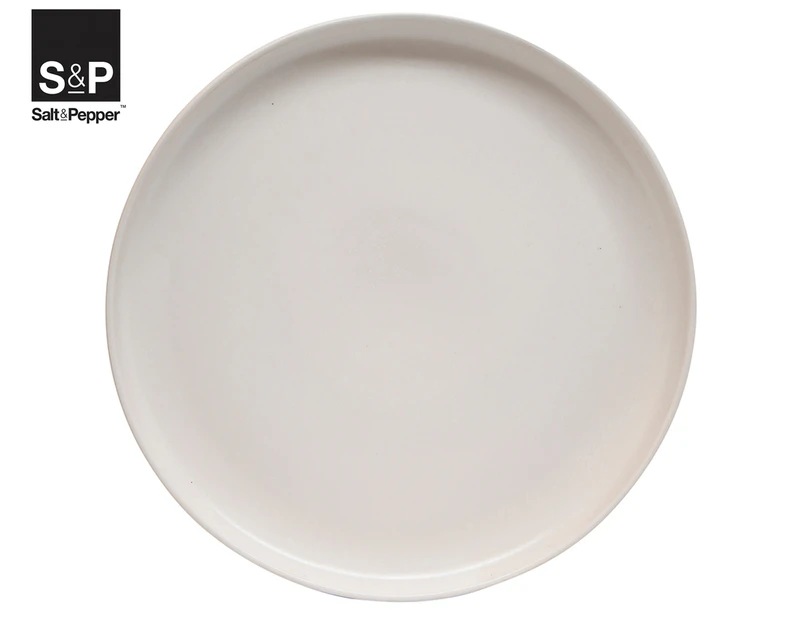 Salt & Pepper 33cm Major Round Serving Platter - White