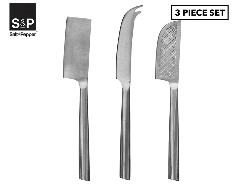 Salt & Pepper 3-Piece Provedore Solid Cheese Knife Set