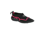 Trespass Adults Unisex Paddle Aqua Swimming Shoe (Black/Raspberry) - TP423