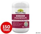 Nature's Way High Strength Magnesium 150 Tabs 1