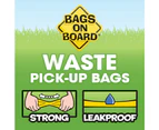(blue) - Bags On Board Dog Poop Bags | Strong, Leak Proof Dog Waste Bags | 23cm x 36cm , 600 Assorted Blue Bags