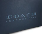 Coach Highline Leather Tote Bag - Dark Denim