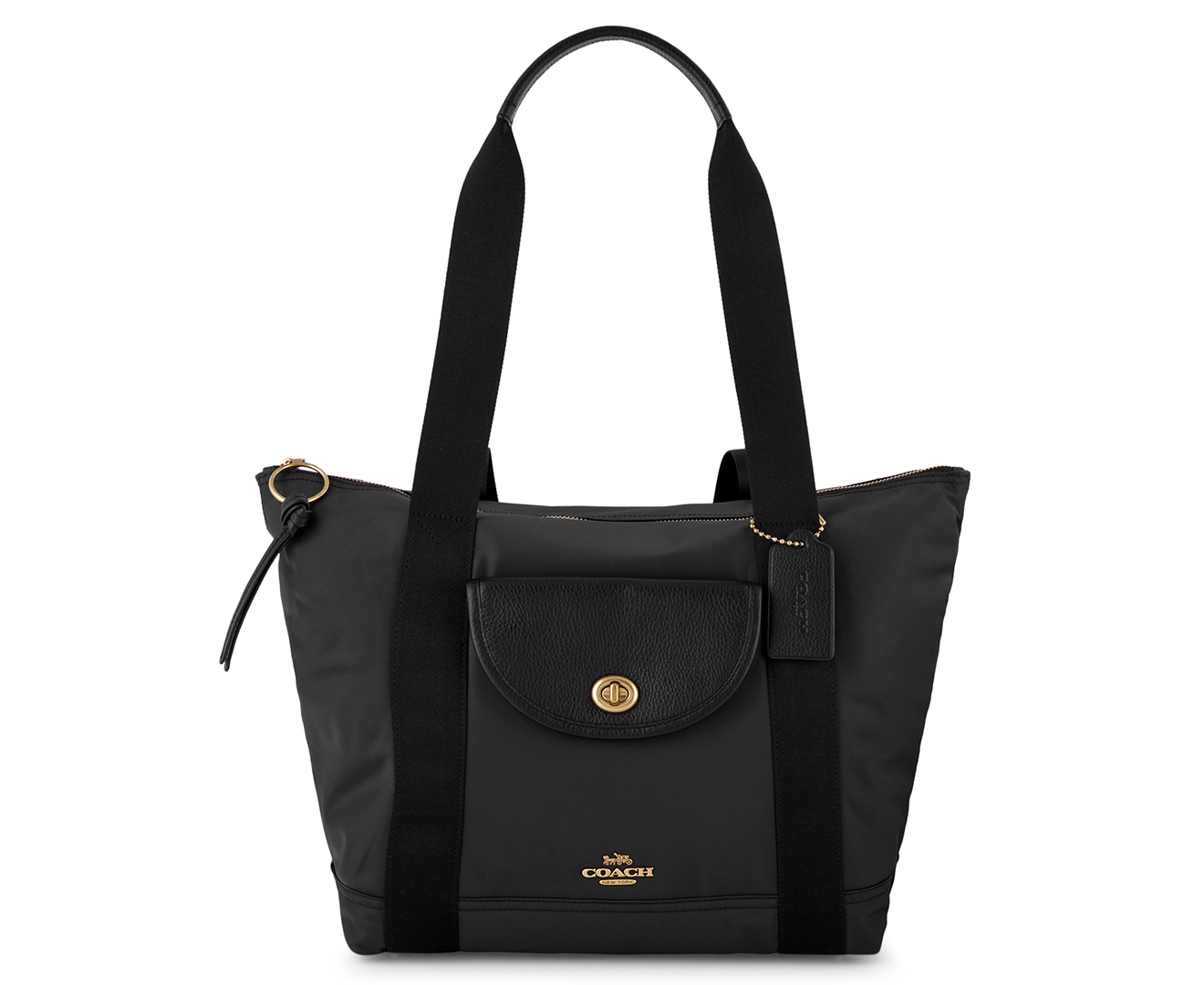 Coach nylon tote online bags