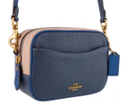 Coach Leather Camera Bag - Dark Denim Multi