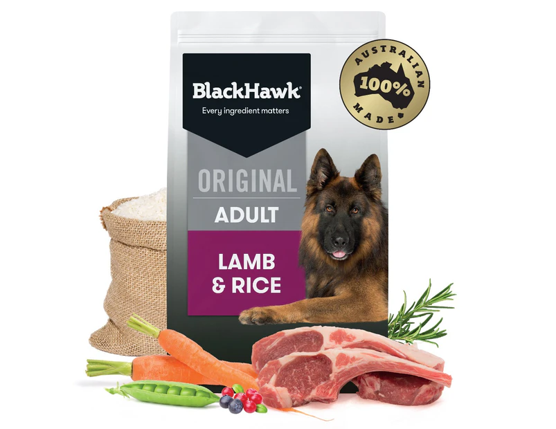 Black Hawk Dog Adult  Lamb & Rice 10kg