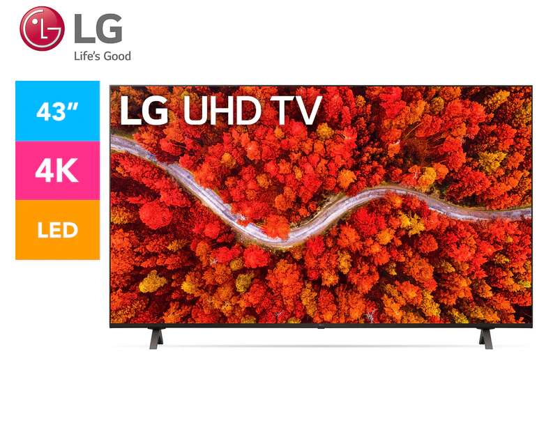 LG 43" UHD 80 Series 4K Smart TV 43UP8000PTB
