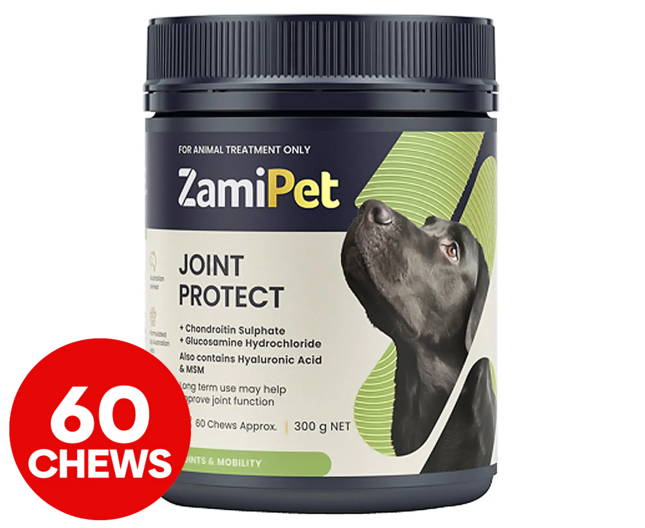 ZamiPet Joint Protect Chews For Dogs 60pk / 300g