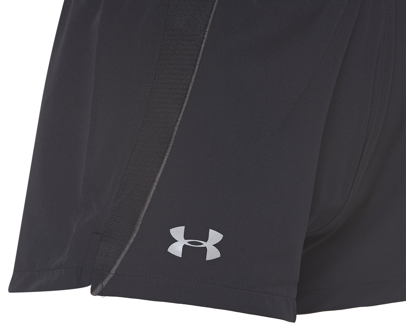 Under Armour Men's SpeedPocket 7 Shorts - Black/Cruise Blue