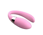 DIBE Tibe Wearable Remote Control Clitoris & GSpot Vibrator - Pink