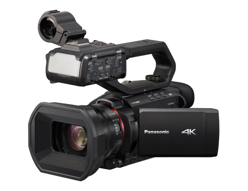 Panasonic HC-X2000GC Pro Video Camera 4K60p 10bit 24x 3GSDI XLR - Black
