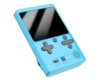 Retro Mini Pocket Handheld 500 in 1 Video Game Console - Blue