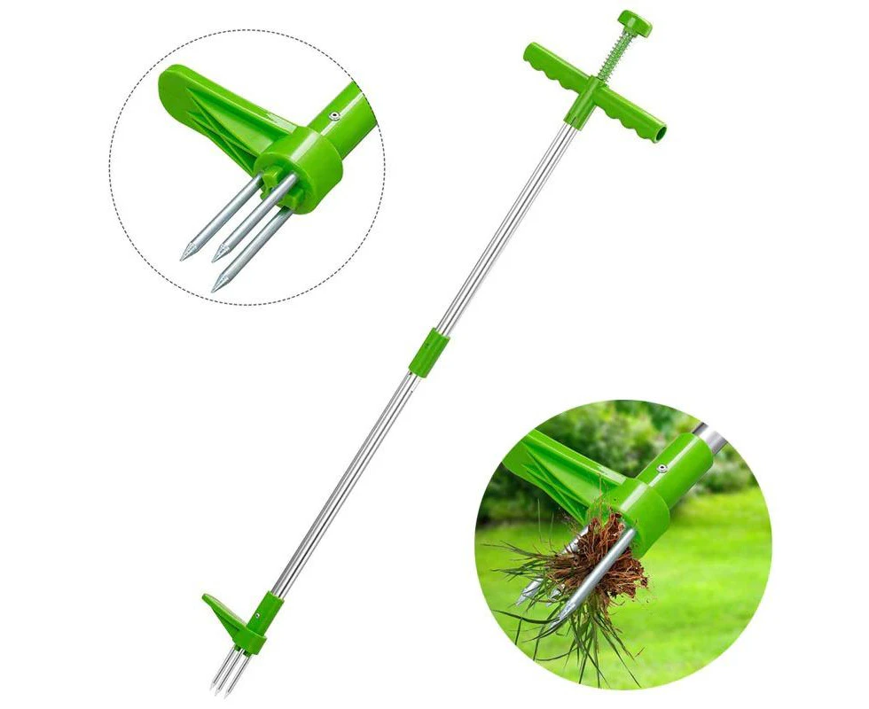 Garden Lawn Root Killer Long Handle Weed Remover Tool