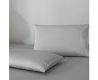 Justlinen-luxe 100% Luxury Cotton 500TC Single Bed Sheet Set - Grey