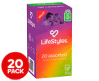 LifeStyles Assorted Condoms 20pk