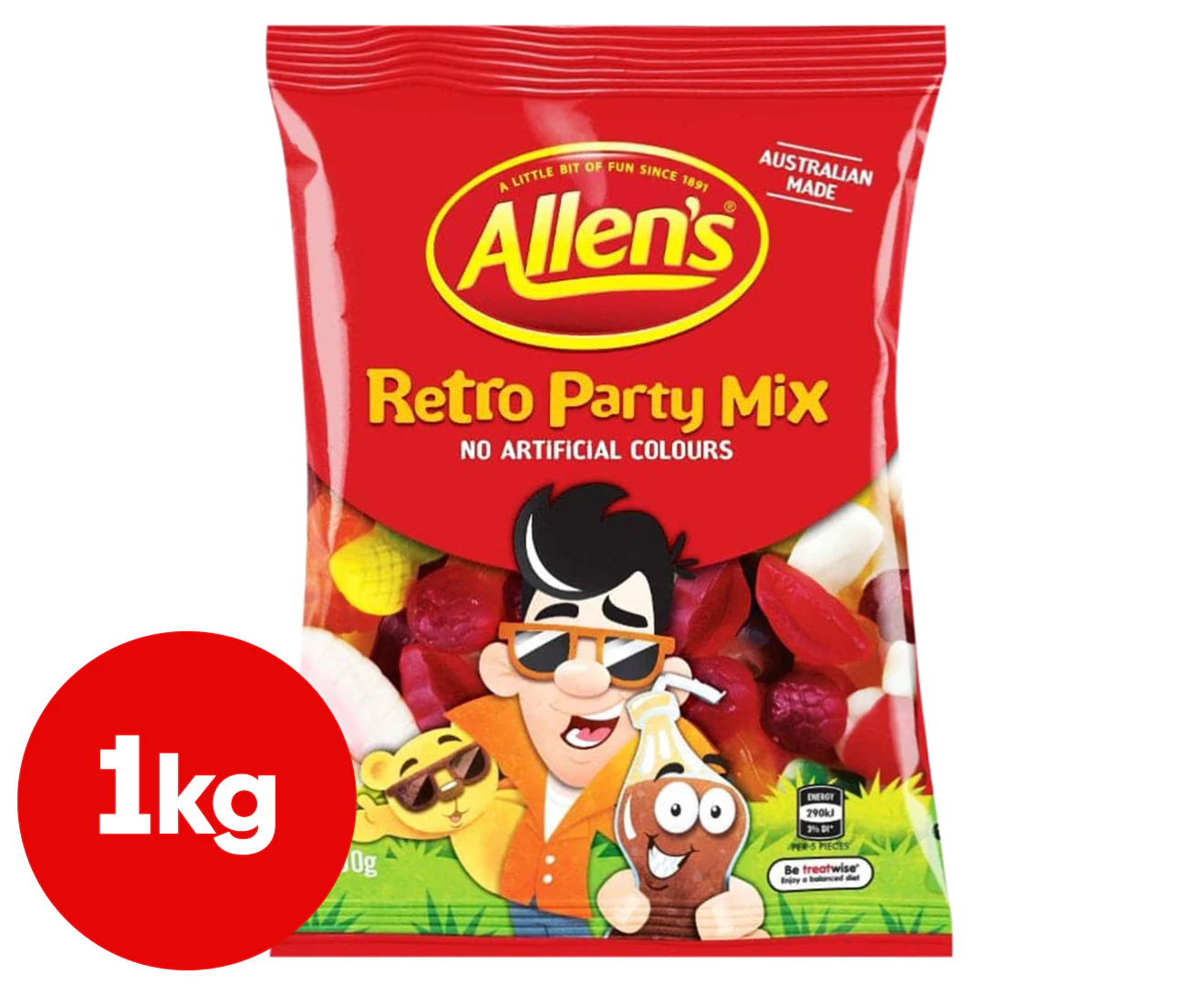 Allen's Retro Party Mix 1kg