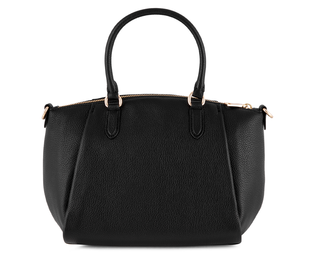 Coach Elise Leather Satchel - Black | Catch.co.nz