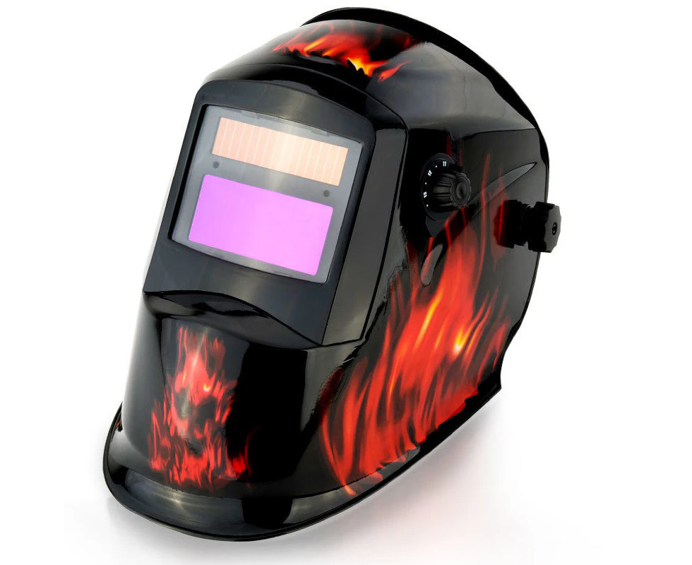 ROSSI Solar Auto Darkening Welding Helmet Mask MIG/ARC/TIG Welder Machine