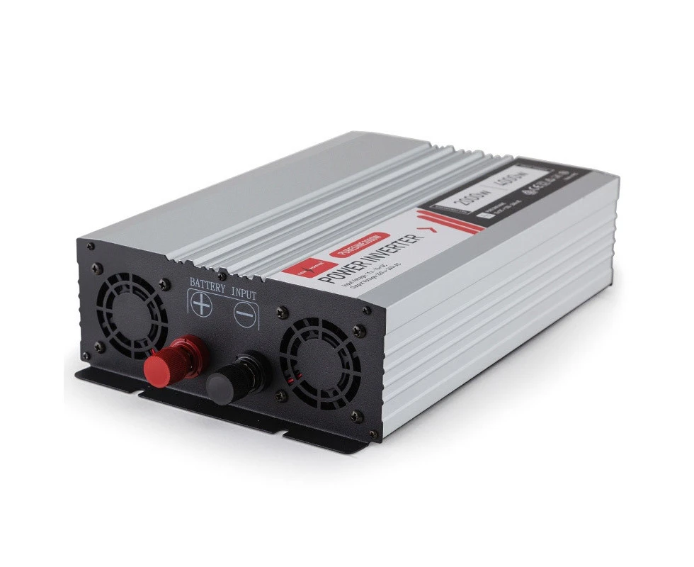 GENPOWER Pure Sine Wave 2000W/4000W 12V/240V Power Inverter Caravan Boat CarPlug