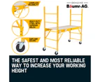 Baumr-AG 450kg Mobile Scaffold High Work Platform Scaffolding Portable