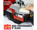 Baumr-AG SS16 16 Inch 120W Variable Speed Scroll Saw Tool Electric Dual Lamps