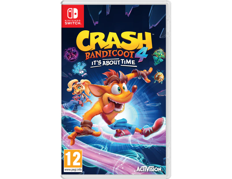 Crash Bandicoot 4 It's About Time Nintendo Switch Game