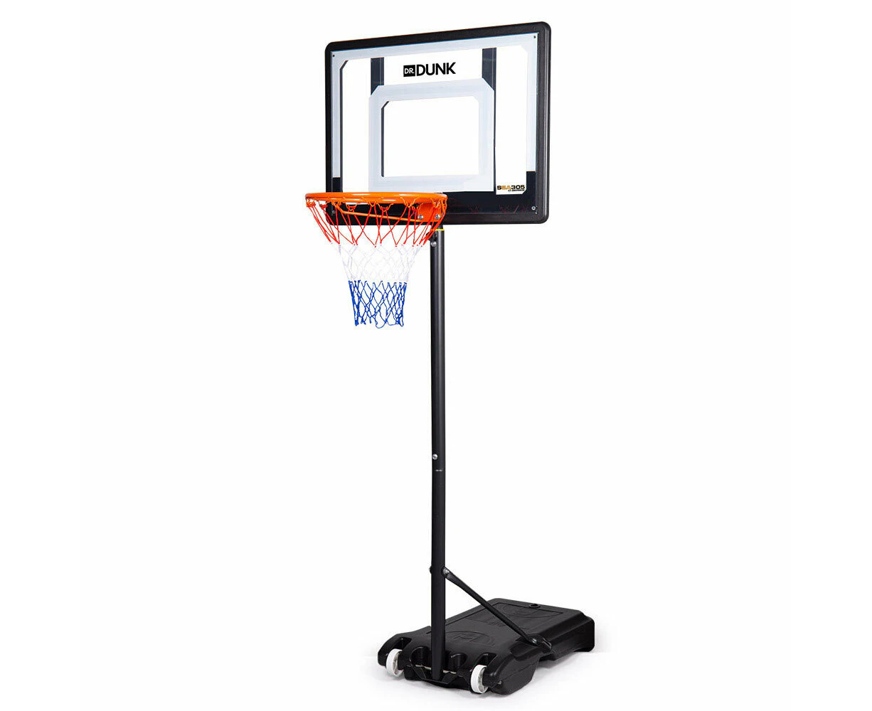 Dr.Dunk Adjustable Basketball Stand System Kids Hoop Portable Height Rim Ring