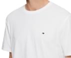 Tommy Hilfiger Men's Nantucket Flag Crewneck Tee / T-Shirt / Tshirt - Bright White 5