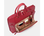 Women PU Leather Large Casual Shoulder Handbag Messenger Satchel Tote Bag Pink