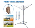 Foldable Camping Clothes Dryer Airer Drying Racks Folding Clothesline Clothes Hanger