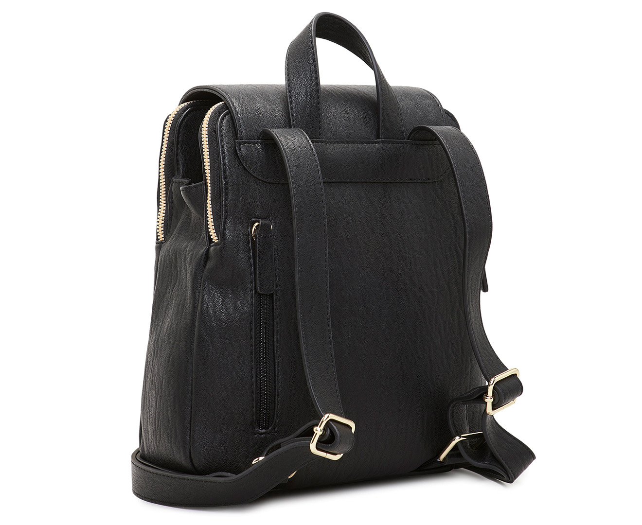Calvin Klein Gabrianna Backpack - Black/Gold | Catch.co.nz