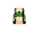 KD WOODEN GREEN TRACTOR 3