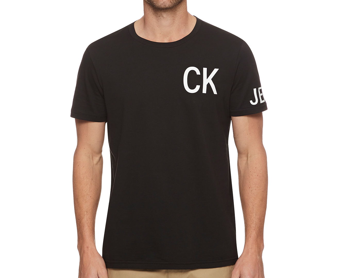 Calvin Klein Jeans Men's Hero Logo Crewneck Tee / T-Shirt / Tshirt ...