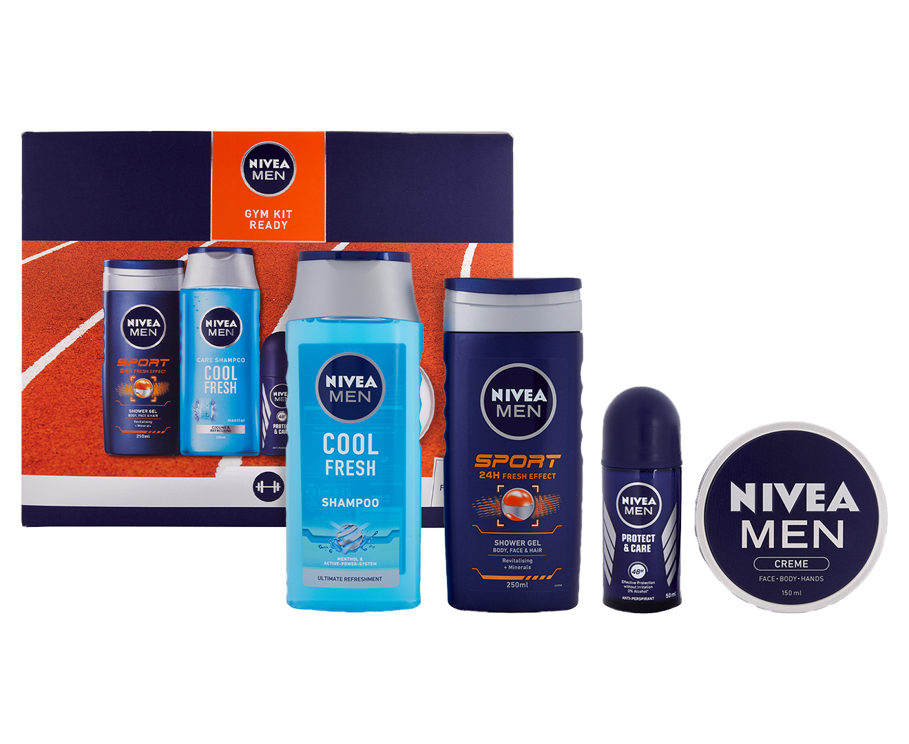 Nivea Men Cool Fresh Shampoo Normal Hair Menthol & 2024 Active-Power System 250 mL