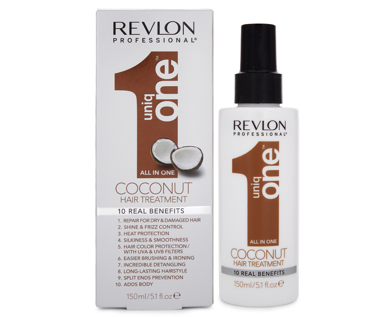 Revlon Uniq One Hair Treatment Coconut 150mL | Catch.co.nz