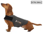 ThunderShirt Insanely Calm Extra Small Dog Jacket - Solid Grey