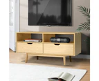 Artiss TV Cabinet Entertainment Unit 120cm Pine Ford