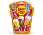 4 x 6pk Chupa Chups 3D Fizzy Drink Lollipops Assorted