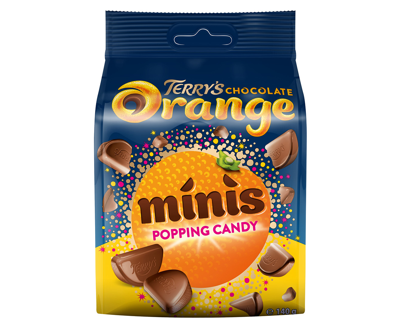 2 x Terrys Chocolate Orange Minis Popping Candy 140g | Catch.co.nz