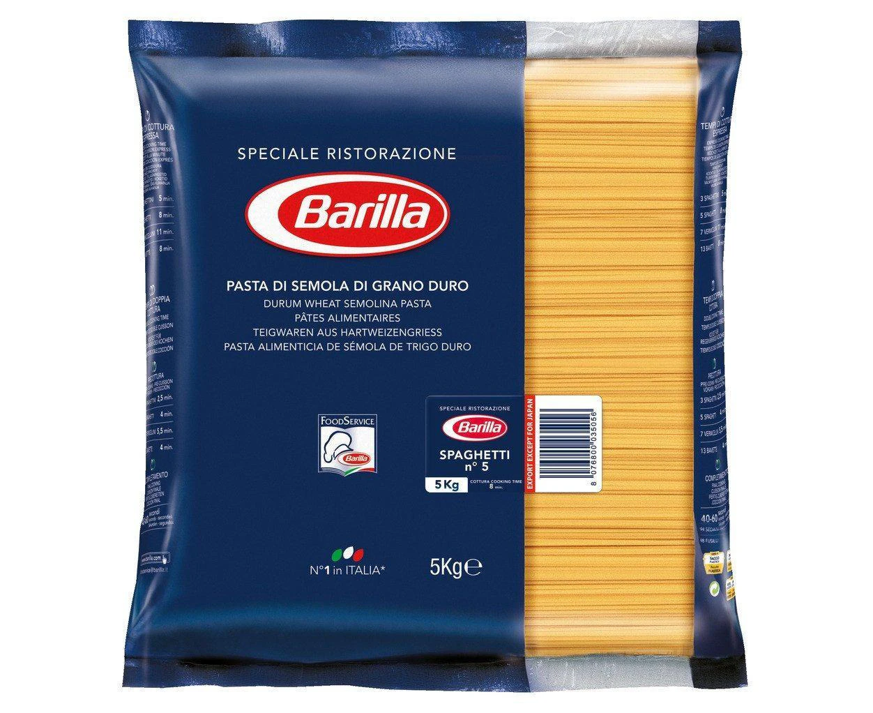 Barilla Pasta Linguine 5Kg