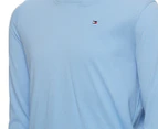 Tommy Hilfiger Youth Boys' Classic Hood Tee / T-Shirt / Tshirt - Nantucket Blue
