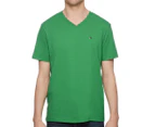 Tommy Hilfiger Men's Nantucket V-Neck Short Sleeve Tee / T-Shirt / Tshirt - Green Pages