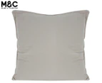 Maine & Crawford 50x50cm Leah Cushion w/ Fill - Sage Grey