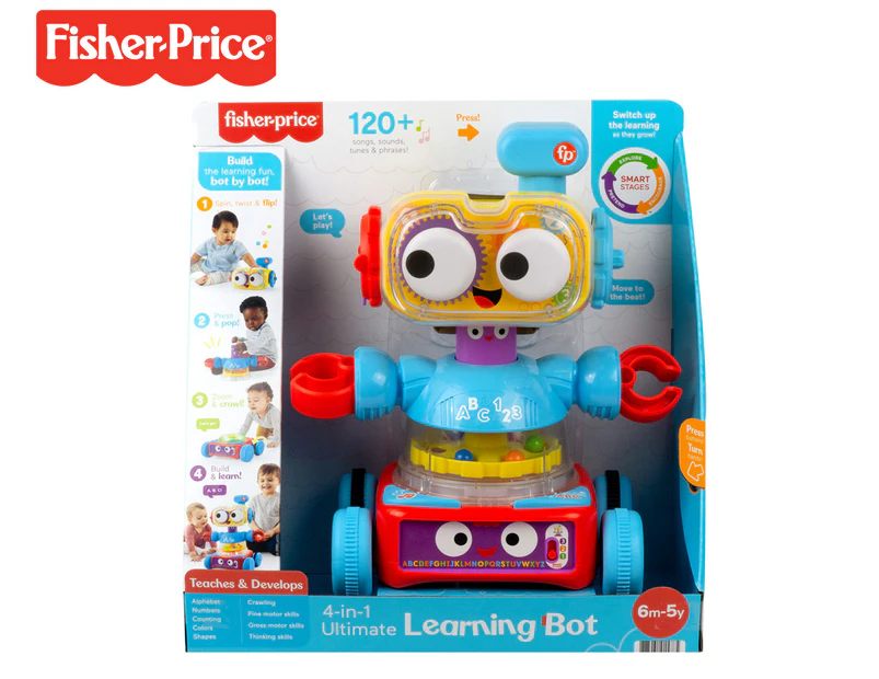 Fisher-Price 4-in-1 Ultimate Learning Bot Toy