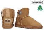 Opal UGG Kids' Brighton Mini Ugg Boots - Chestnut