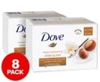 2 x Dove Shea Butter Beauty Cream Bar 4pk 1