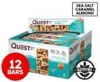 12 x Quest Protein Snack Bars Sea Salt Caramel Almond 43g 1