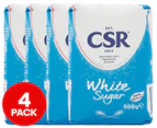 4 x CSR White Sugar 500g